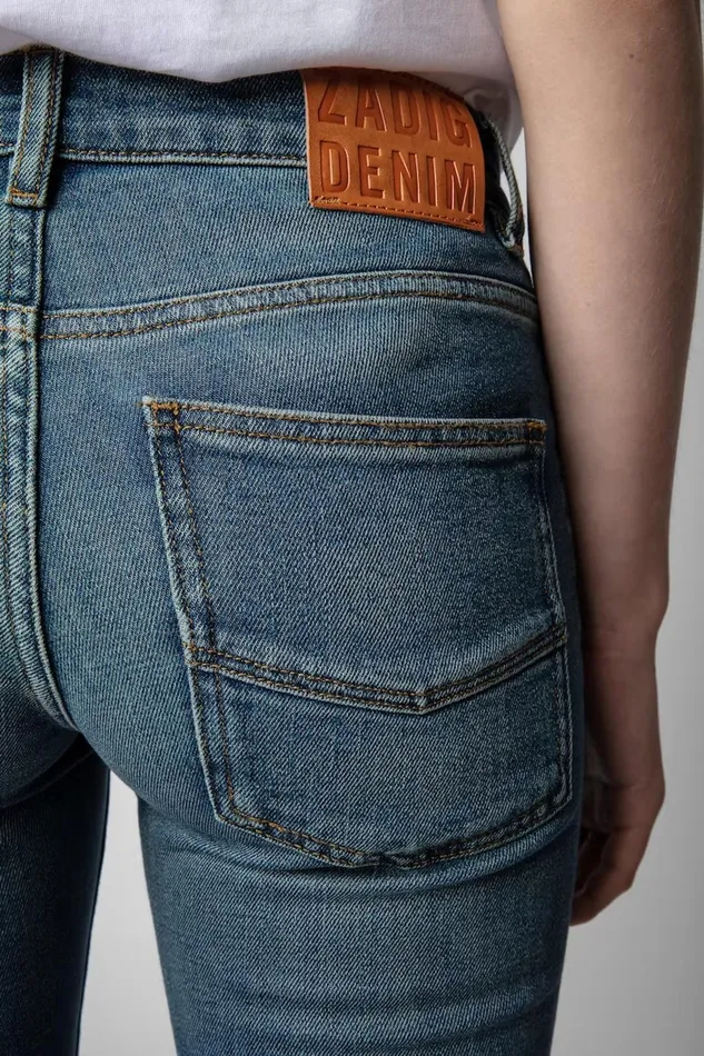 Zadig and Voltaire Denim HIPPIE DENIM LIGHT BLUE 8211 Women Zadig and Voltaire Denim HIPPIE DENIM LIGHT BLUE 8211 Women