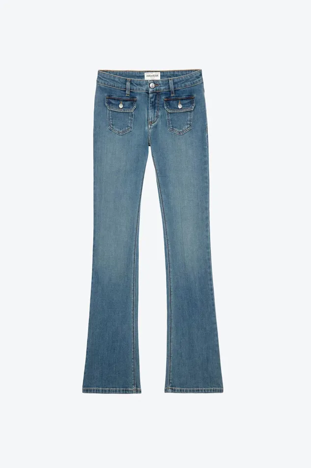 Zadig and Voltaire Denim HIPPIE DENIM LIGHT BLUE 8211 Women Zadig and Voltaire Denim HIPPIE DENIM LIGHT BLUE 8211 Women