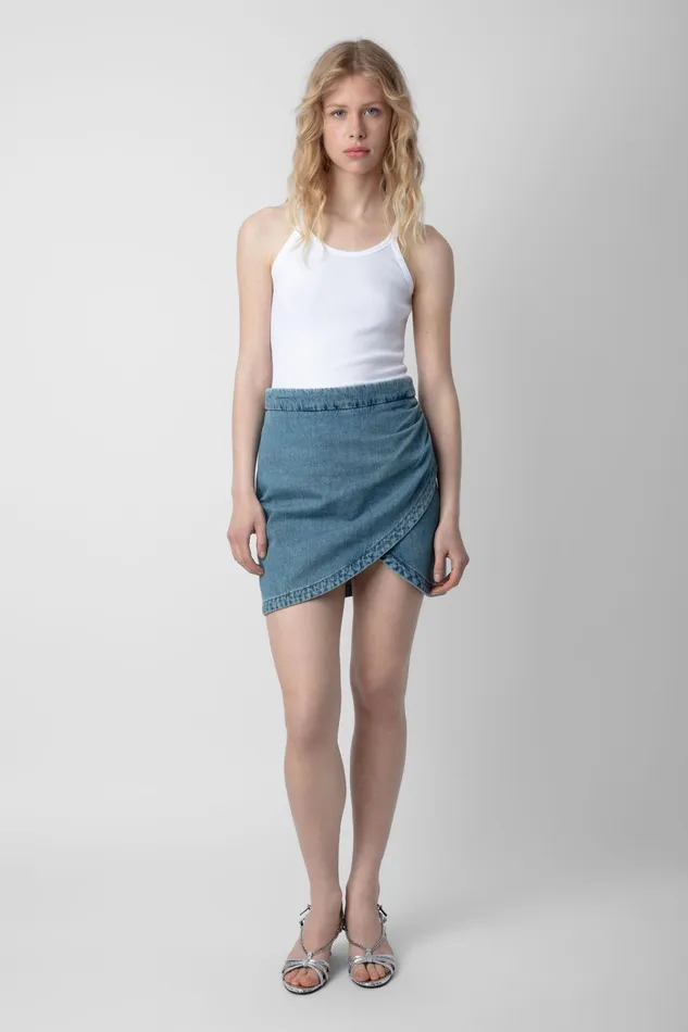 Zadig and Voltaire Denim JULIPE DENIM BLUE 8211 Women