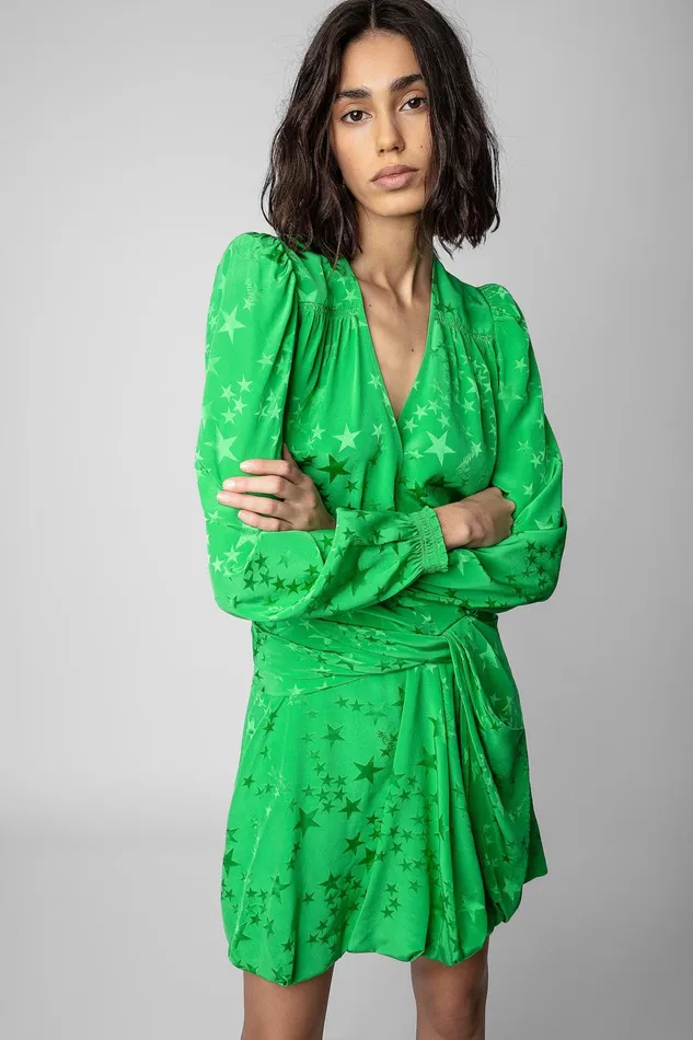 Zadig and Voltaire Dresses RECOL JAC STARS APPLE 8211 Women