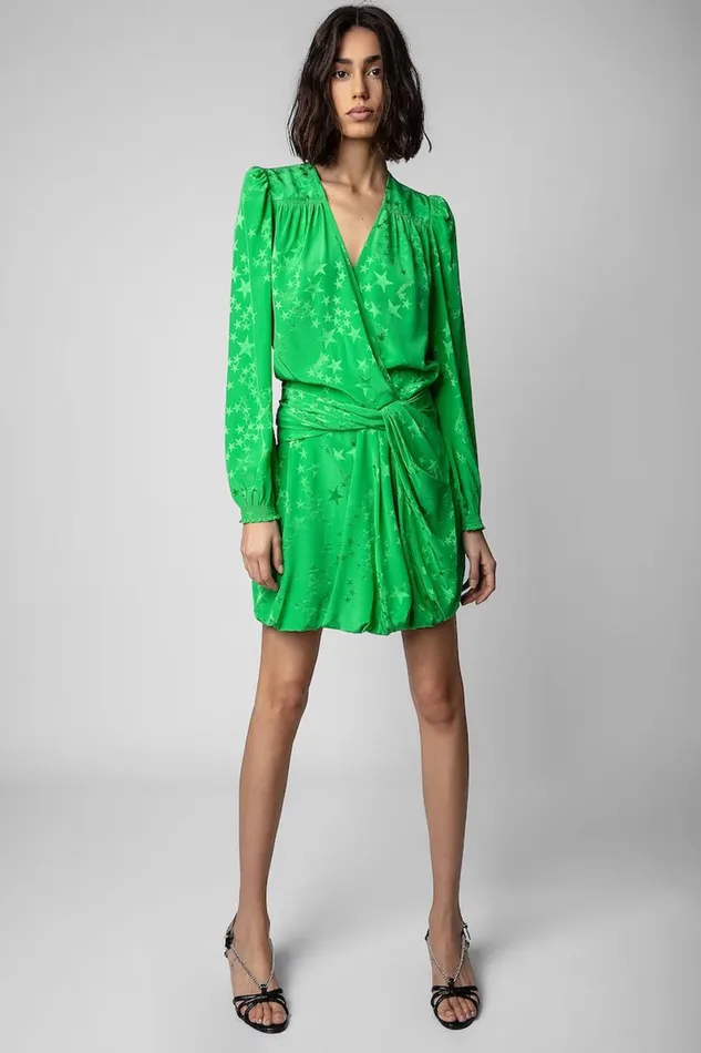 Zadig and Voltaire Dresses RECOL JAC STARS APPLE 8211 Women Zadig and Voltaire Dresses RECOL JAC STARS APPLE 8211 Women