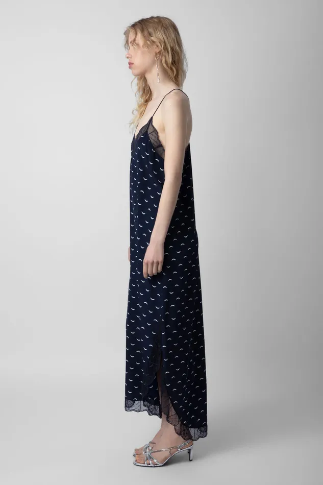 Zadig and Voltaire Dresses RISTYL POLKA WINGS MARINE 8211 Women Zadig and Voltaire Dresses RISTYL POLKA WINGS MARINE 8211 Women