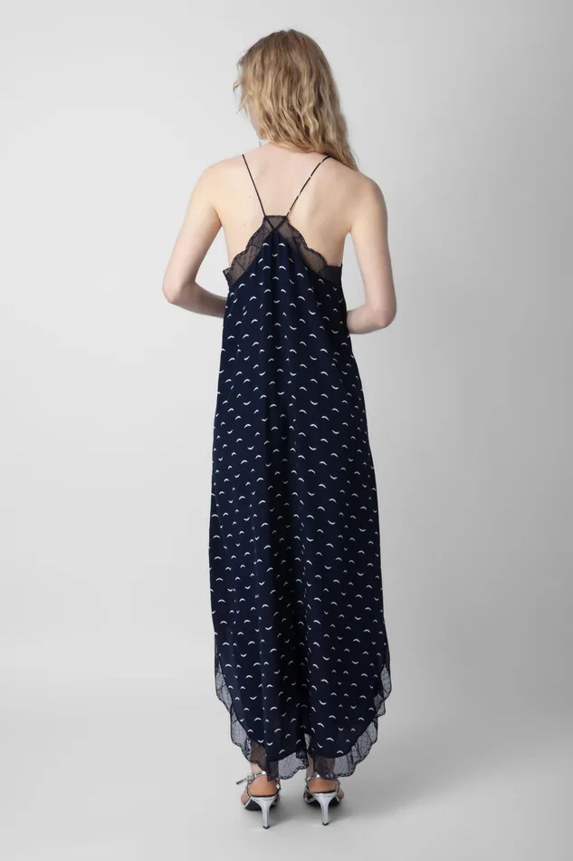 Zadig and Voltaire Dresses RISTYL POLKA WINGS MARINE 8211 Women Zadig and Voltaire Dresses RISTYL POLKA WINGS MARINE 8211 Women