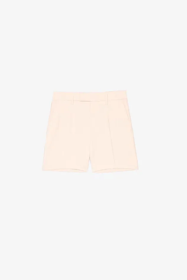 Zadig and Voltaire Skirts and Shorts PLEASE LINEN SHORTS POWDER 8211 Women Zadig and Voltaire Skirts and Shorts PLEASE LINEN SHORTS POWDER 8211 Women