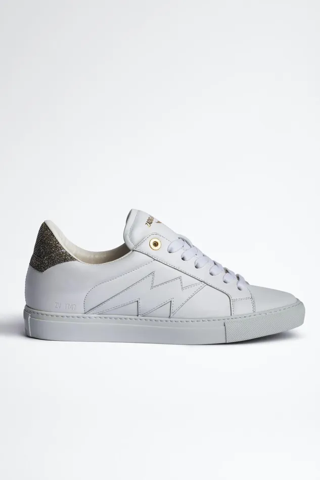 Zadig and Voltaire Sneakers ZV1747 SMOOTH SNEAKER WHITE 8211 WomenMen